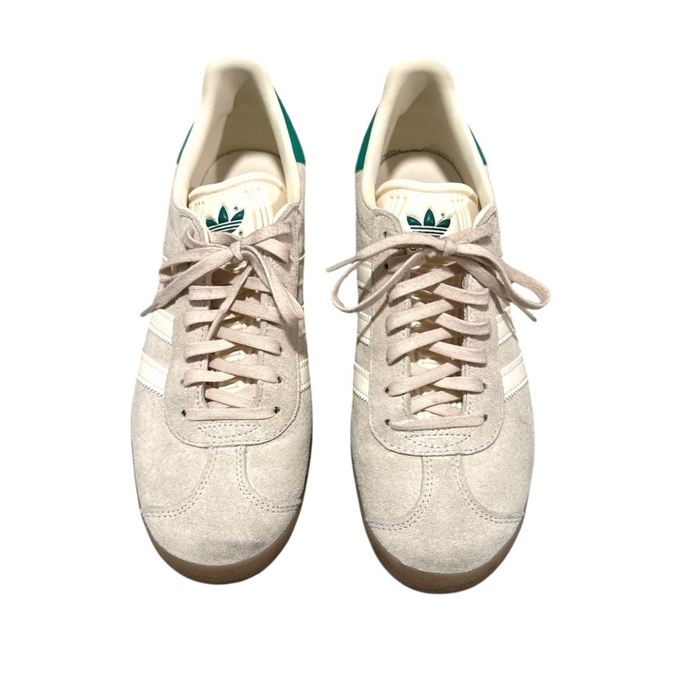 Adidas Women's Sneakers - Cream and Green